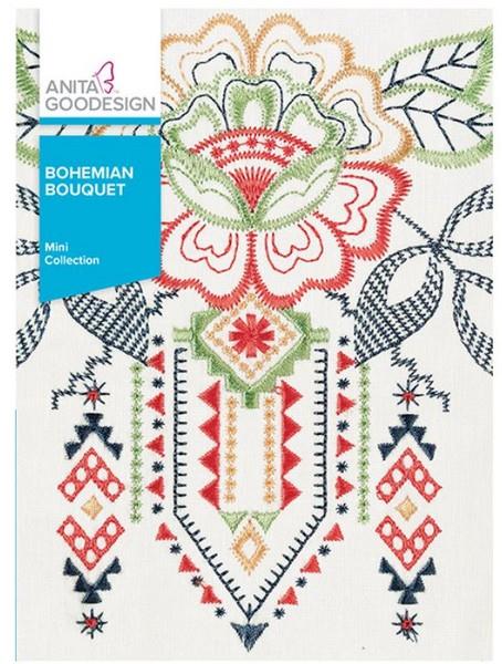 Anita Goodesign Bohemian Bouquet available in Canada at The Quilt Store