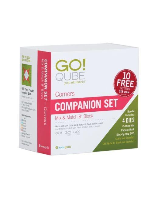 Accuquilt GO! Qube 8" Companion Corner set available in Canada at The Quilt Store