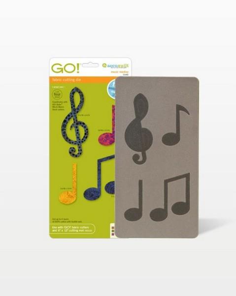 Accuquilt GO! Music Medley Die available in Canada at The Quilt Store