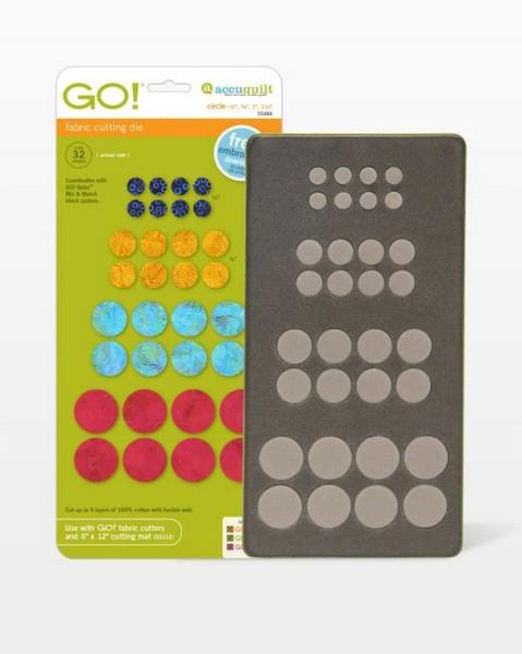 GO! Circles Die available in Canada at The Quilt Store