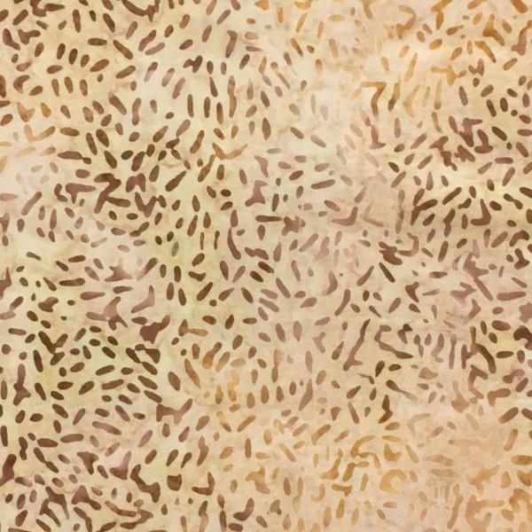 Ketan Batik Mixer Peach/ Brown/ Rust Rice available in Canada at The Quilt Store