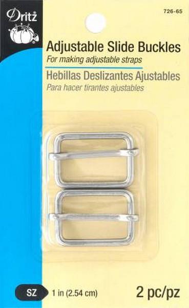 Dritz Adjustable Slide Buckles 1"