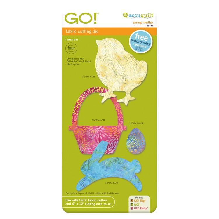 GO! Spring Medley available in Canada at The Quilt Store