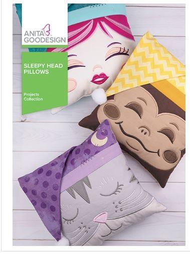 Anita Goodesign Sleepy Head Pillows