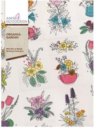 Anita Goodesign Organza Garden Mini Mix & Match Quilting