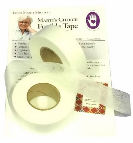 Marti's Choice Fusible Batting Seam Tape available in Canada at The Quilt Store