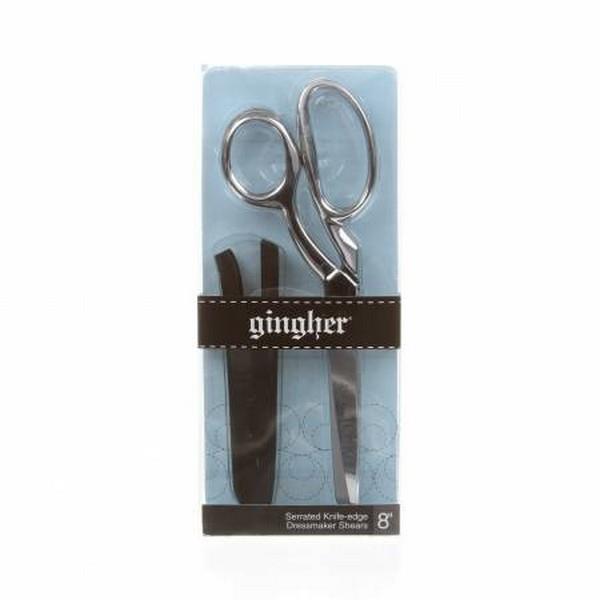 Gingher 8" Serrated Knife-Edge Scissors