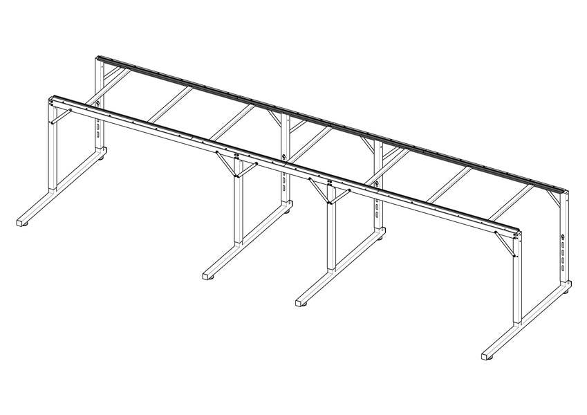 Handi Quilter Loft Frame 2-Foot Extension available in Canada at The Quilt Store