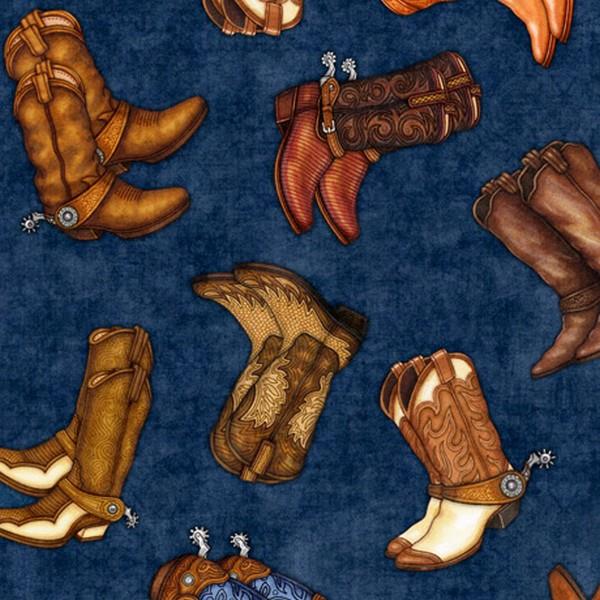 Lil' Bit Country Boots Denim