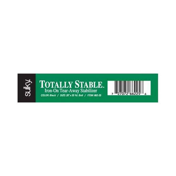 Sulky Total Stable Iron On Black