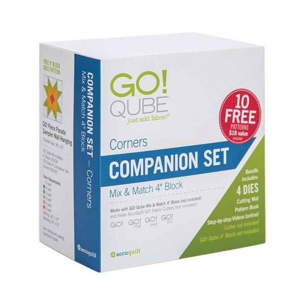 Accuquilt Qube 4" Companion Set - Corners