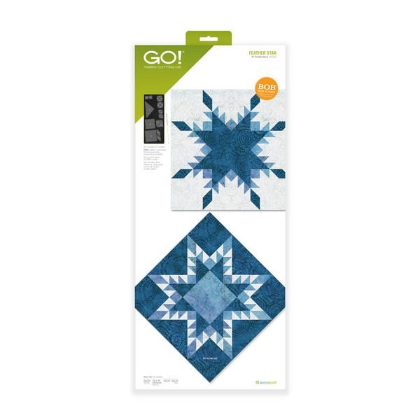 Accuquilt Feathered Star Block On Board Die