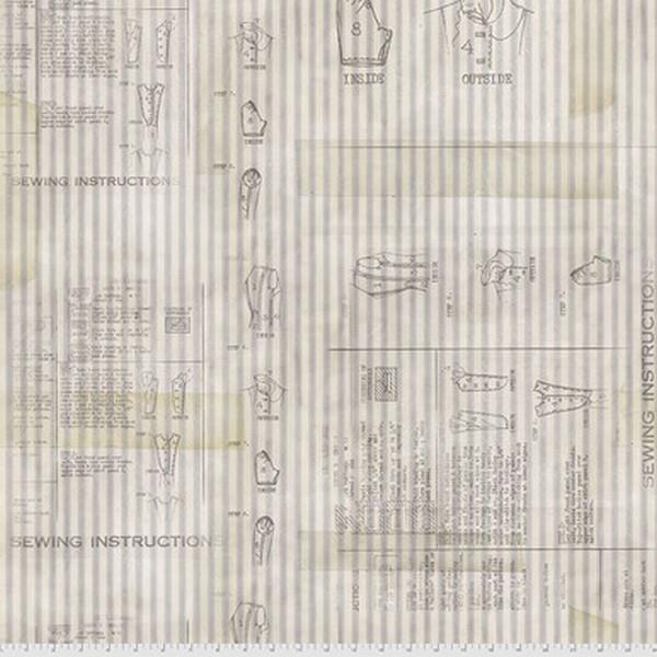 Eclectic Elements Sewing Instructions Linen by Tim Holtz for Free Spirit available in Canada at The Quilt Store