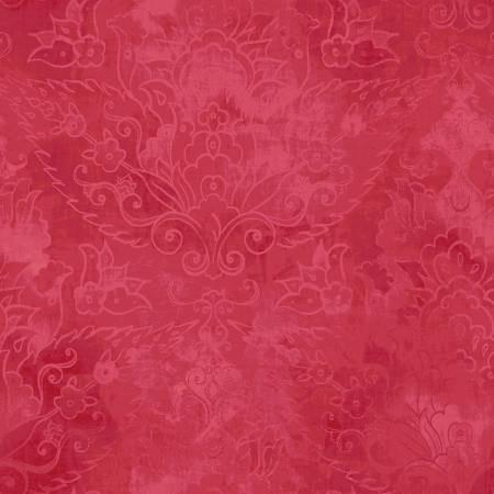 Fantasy Dark Coral by Sarah J. Maxwell for Marcus Fabrics available in Canada at The Quilt Store