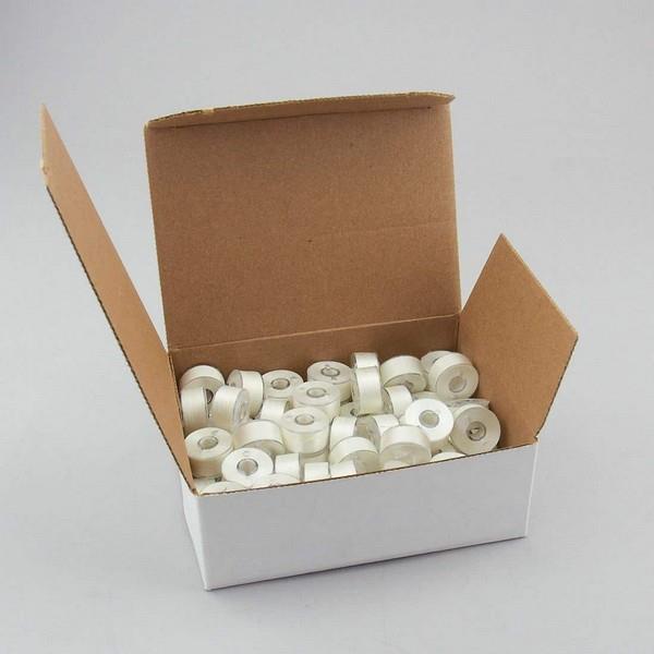 Glide Clear Pre-Wound bobbins, Class 15 available in Canada at The Quilt Store