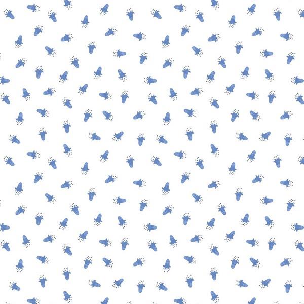 Bluebell Wood Bluebells by Lewis & Irene available in Canada at The Quilt Store