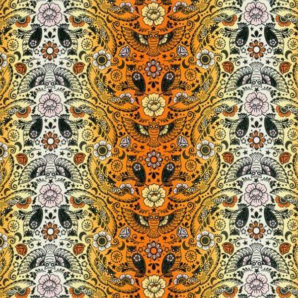 Bodacious Damask Embers by Timeless Treasures available in Canada at The Quilt Store