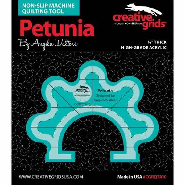 Creativ Grids Machine Quilting Ruler - Petunia by Angela Walters available at The Quilt Store in Canada