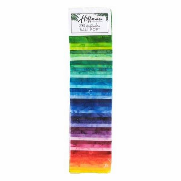 195 Watercolors Rainbow Sweets Bali Pop by Hoffman International Fabrics available in Canada at The Quilt Store