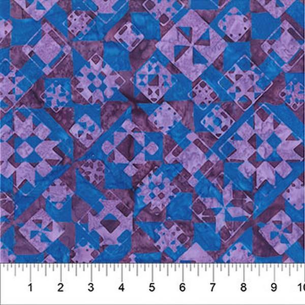 Quilt Inspired Borders Amethyst by Banyan Batiks available in Canada at The Quilt Store