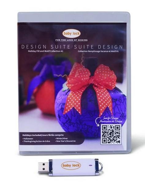 Baby Lock Fills & Motifs Holiday Collection #1 available in Canada at The Quilt Store