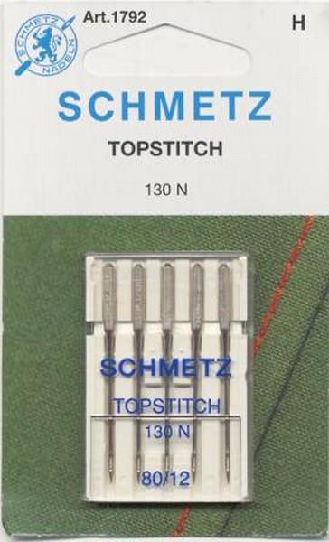 Schmetz Topstitch Needles 80/12 available in Canada at The Quilt Store