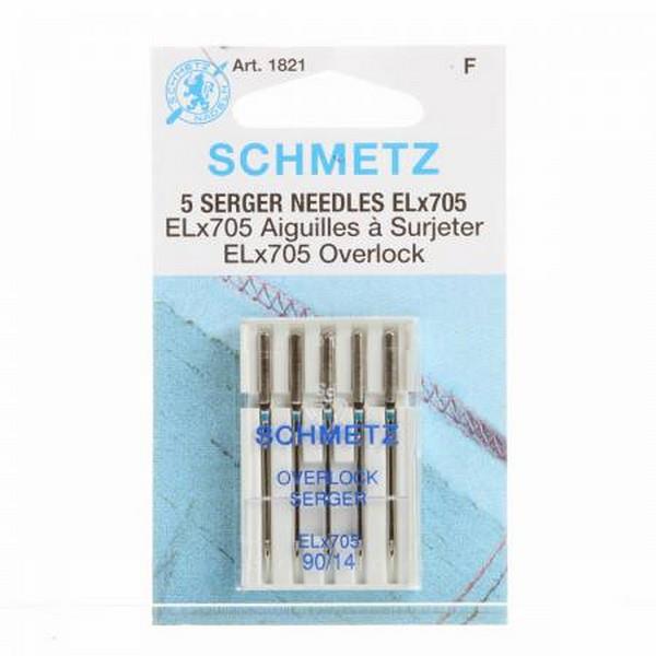 Schmetz ELx705 Serger/Overlock needles 90/14 available in Canada at The Quilt Store