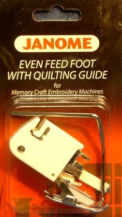 Janome Even Feed Foot with Quilting Guide
