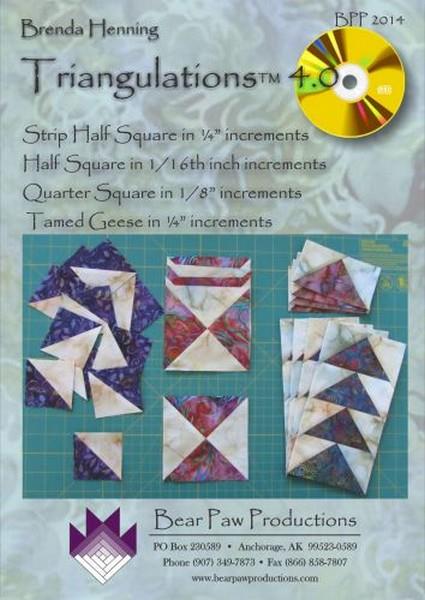 Triangulations 4.0 by Brenda Henning - Bear Paw Productions