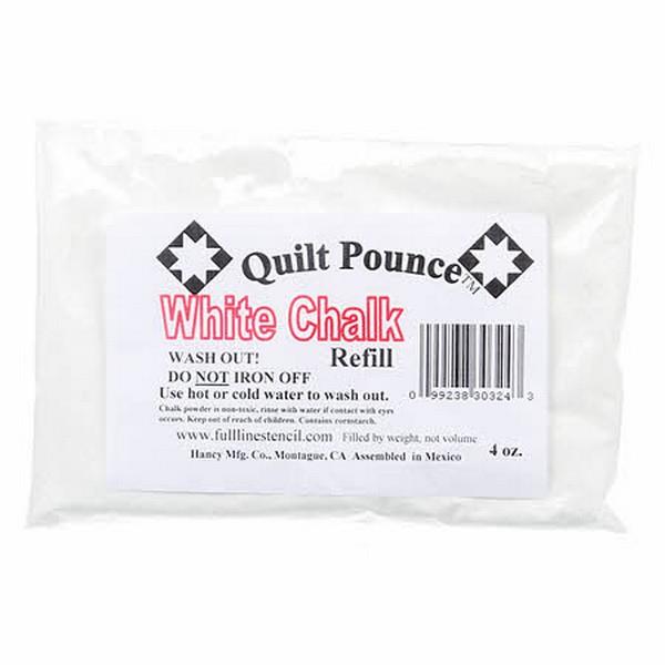 Pounce White Chalk Refill