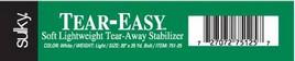 Sulky Tear-Easy Soft Lightweight Stabilizer available in Canada at The Quilt Store