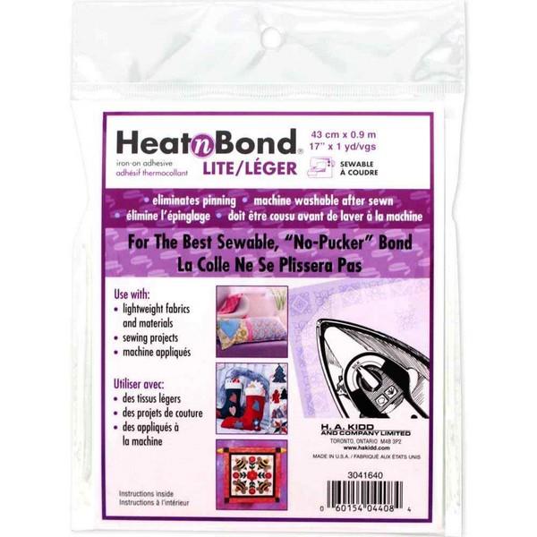 Heat N Bond Lite Iron-On Adhesive Sheets available in Canada at The Quilt Store