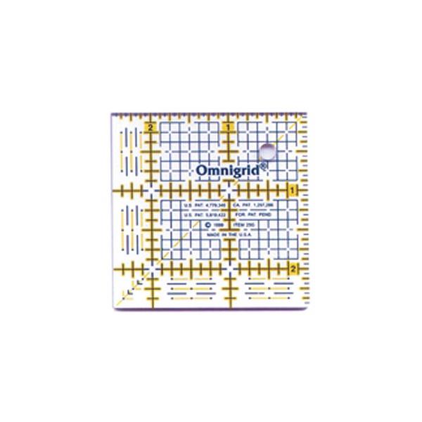 Omnigrid Guler with Grid - 2 1/2" x 2 1/2" available in Canada at The Quilt Store