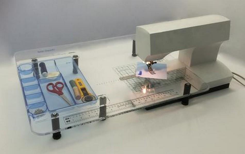 Sew Steady Wish Table with Light Stick at The Quilt Store