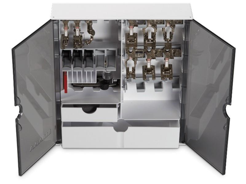 Bernina 7 Series Accessory Box Wardrobe Style available in Canada at The Quilt Store