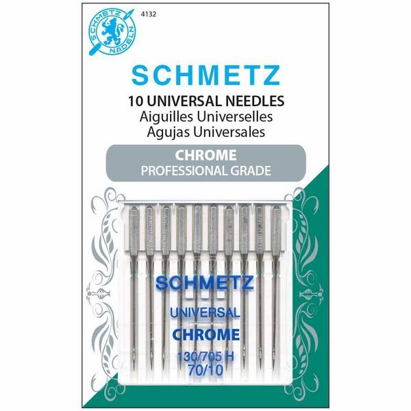Schmetz #4132 Chrome Universal 70/10 - 10 count