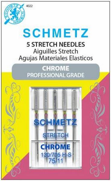 Schmetz Stretch Needles 75/11 available in Canada at The Quilt Store