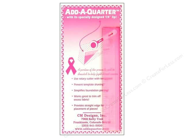 ADD A QUARTER RULER - PINK