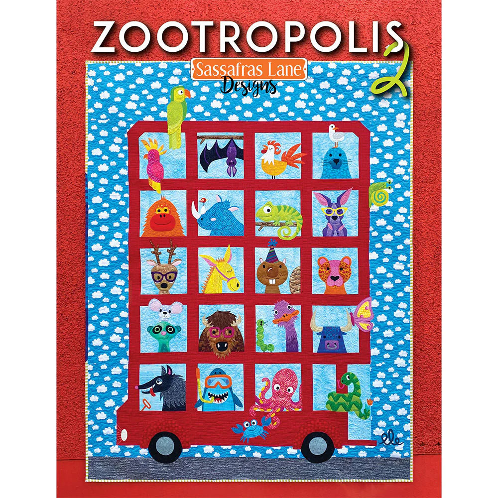 Zootropolis - Applique Quilt Book