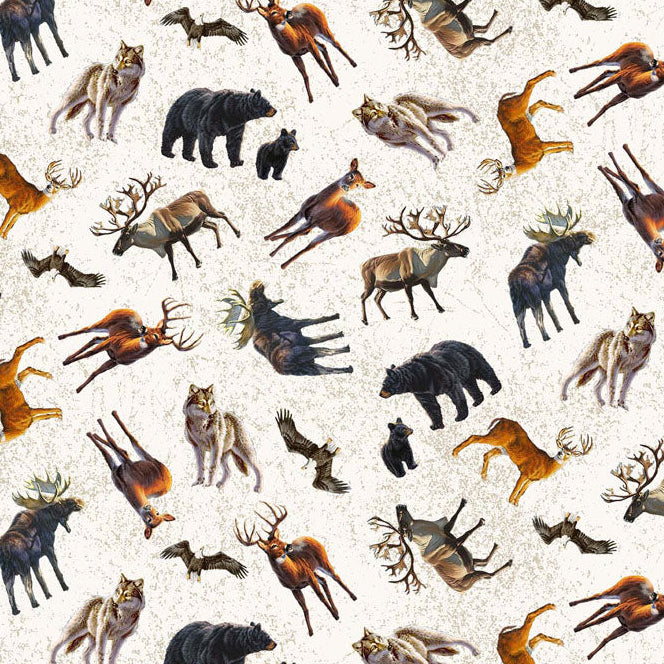 North Country Animals - Cream