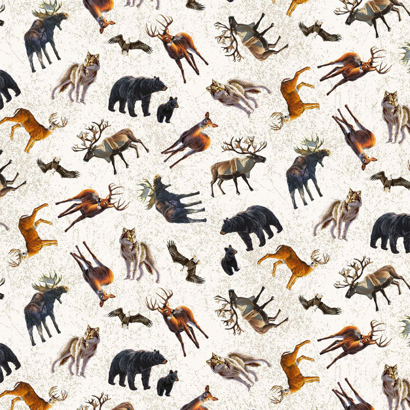 North Country Animals - Cream