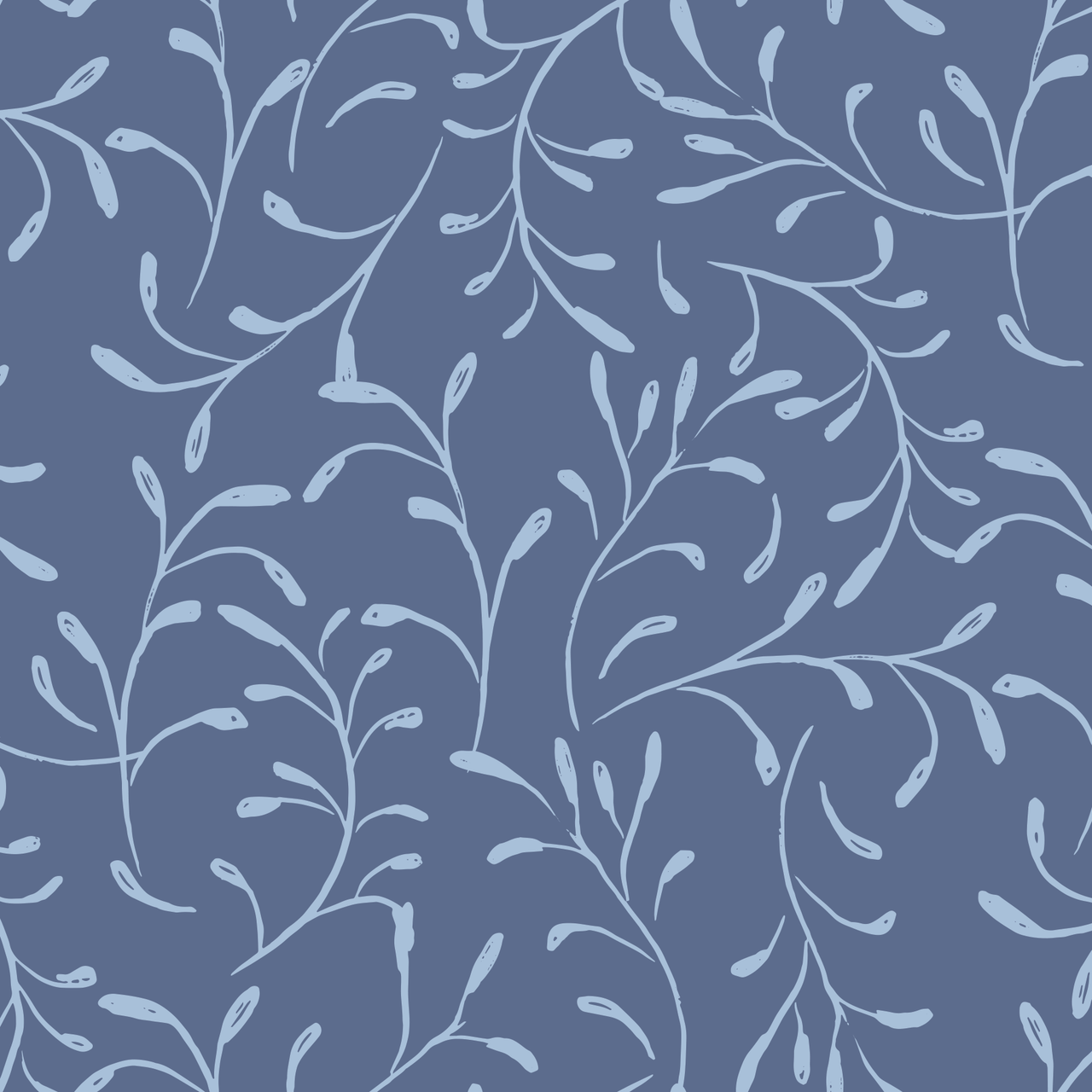 Garden Walk  Dreamy Reedbeds Blue