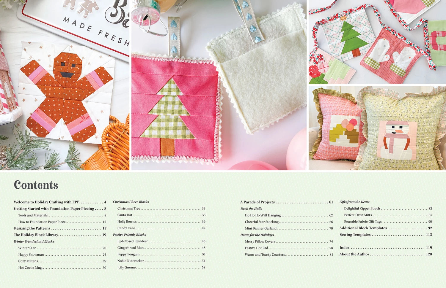Pre-Order Wonderful World of Paper-Pieced Quilt Blocks for Christmas