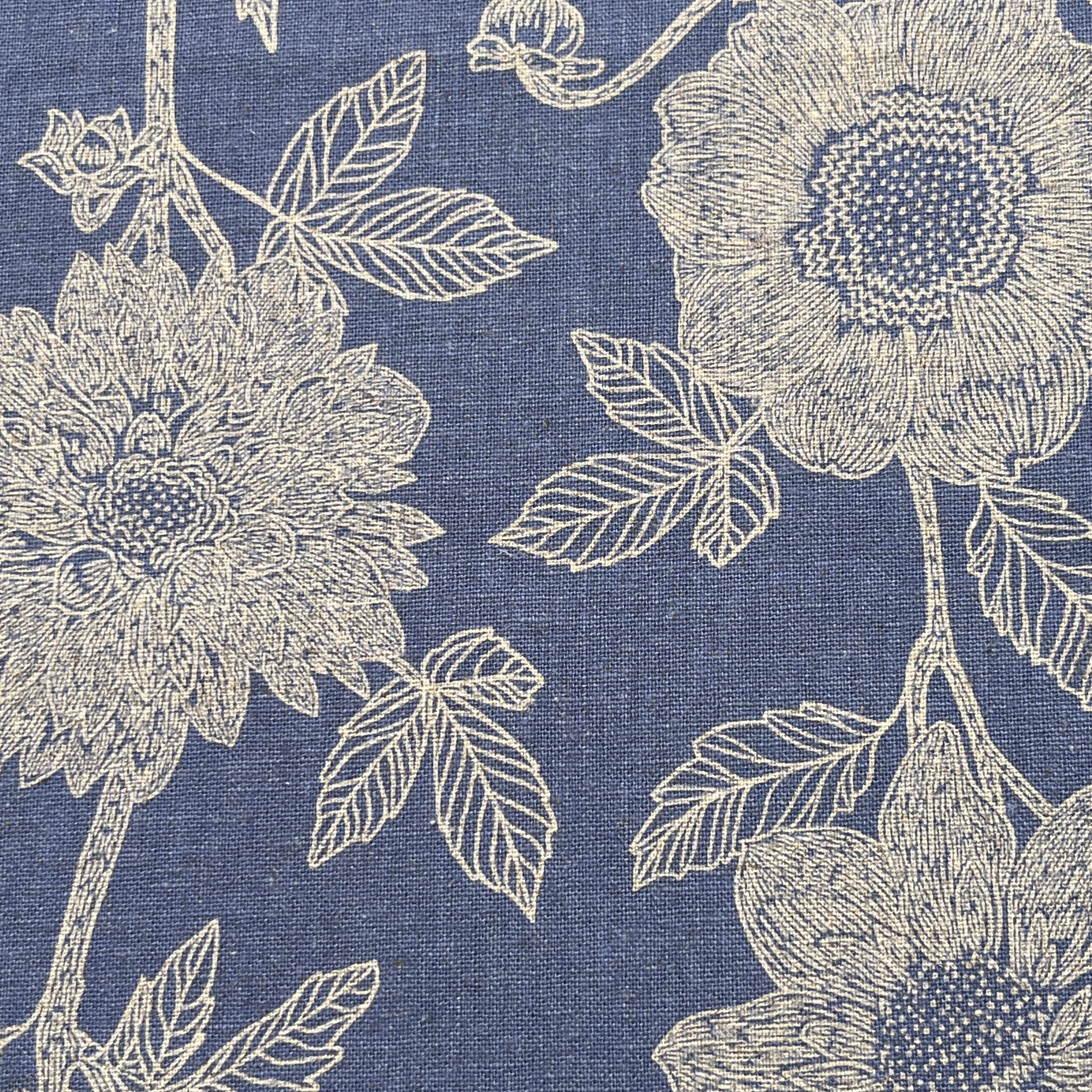 Silhouette Stitched Flower Cornflower