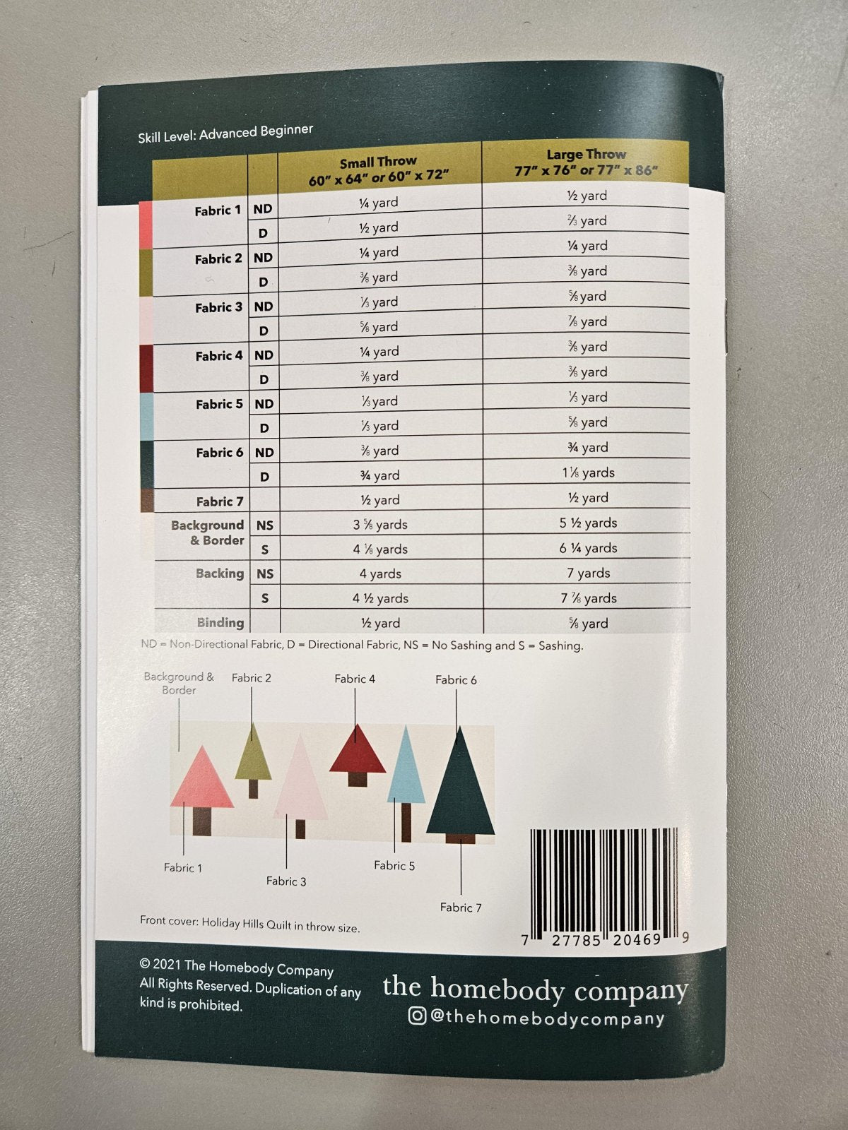 Holiday Hills Snowbound - Quilt Kit