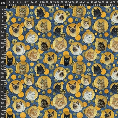 Klimty Cats Imperial Catitu - Golden