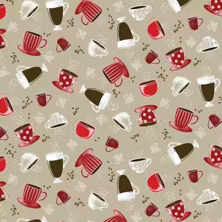 Perfect Brew Ecru Cups