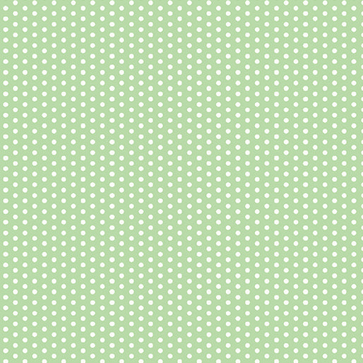 April's Garden Light Green Dots