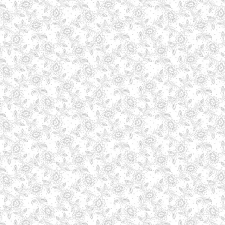 Quilter's Flour Small Sunflower White