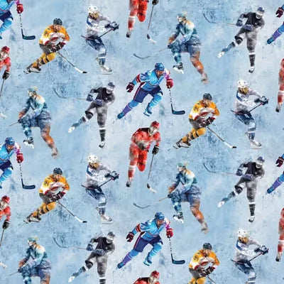 Ice Hockey 6 pc. Fat Quarter Bundle